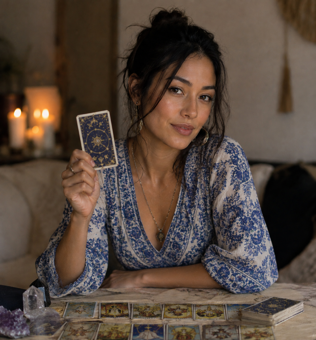 Luna, intuitive tarot reader
